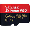Карта памяти SanDisk Extreme PRO microSDXC™ UHS-I - 64 ГБ, Объем: 64 ГБ