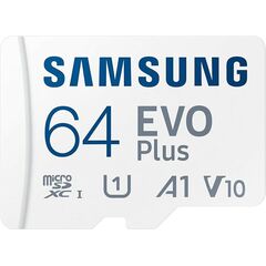Карта памяти Samsung microSD EVO Plus 64 ГБ