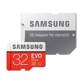 Карта памяти 32ГБ MicroSD Samsung EVO PLUS Class 10 + SD adapter (MB-MC32GA/RU), изображение 4