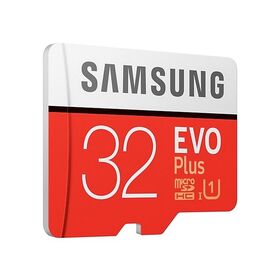 Карта памяти 32ГБ MicroSD Samsung EVO PLUS Class 10 + SD adapter (MB-MC32GA/RU), изображение 3