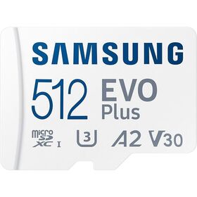 Карта памяти Samsung microSD EVO Plus 512 ГБ