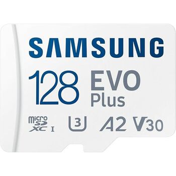 Карта памяти Samsung microSD EVO Plus 128 ГБ