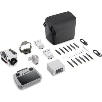 Квадрокоптер DJI Mini 4 Pro Fly More Combo (DJI RC 2),  Модель: DJI Mini 4 Pro Fly More Combo (DJI RC 2)