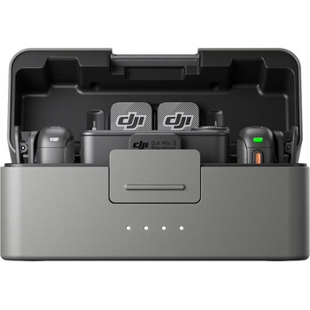 Микрофон DJI Mic 3 (2 TX + 1 RX + Charging Case),  Модель: DJI Mic 3 (2 TX + 1 RX + Charging Case)