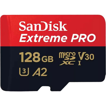 Карта памяти SanDisk Extreme PRO microSDXC™ UHS-I - 128 ГБ, Объем: 128 ГБ