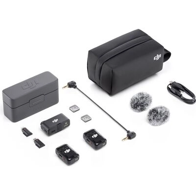 Микрофон DJI Mic 2 (2 TX + 1 RX + Charging Case) - Купить в