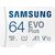 Карта памяти Samsung microSD EVO Plus 64 ГБ