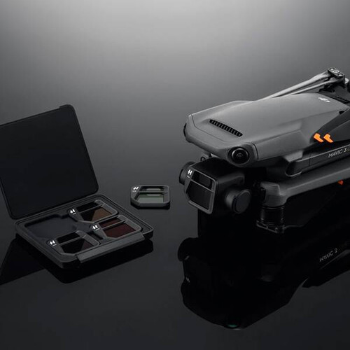 Комплект нейтральных фильтров для DJI Mavic 3 (ND4\8\16\32), изображение 5