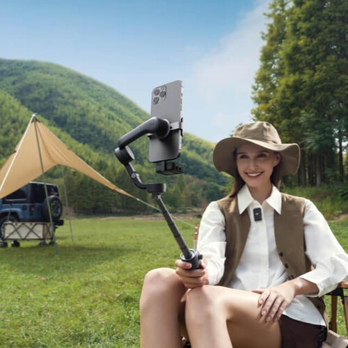 Стабилизатор DJI Osmo Mobile 6 Vlog Combo Slate Gray,  Модель: Osmo Mobile 6 Vlog Combo, Цвет: Slate Gray, изображение 8