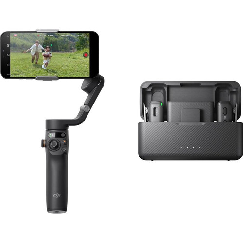 Стабилизатор DJI Osmo Mobile 6 Vlog Combo Slate Gray,  Модель: Osmo Mobile 6 Vlog Combo, Цвет: Slate Gray
