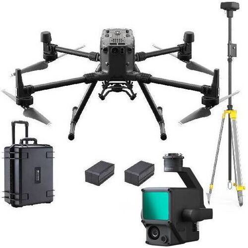 Комплект с лидаром Matrice 300 RTK Combo + Мобильная станция D-RTK 2 + штатив D-RTK 2 + Zenmuse L1,  Модель: Matrice 300 RTK Combo + Мобильная станция D-RTK 2 + штатив D-RTK 2 + Zenmuse L1