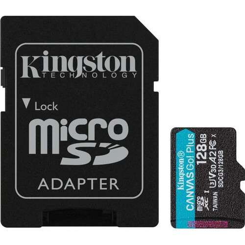 Карта памяти Kingston Canvas Go! Plus microSDXC 128 ГБ, изображение 3
