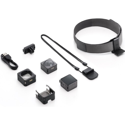 DJI Action 2 Dual-Screen Combo • 128 ГБ,  Модель: DJI Action 2 Dual-Screen Combo, Встроенная память: 128 ГБ