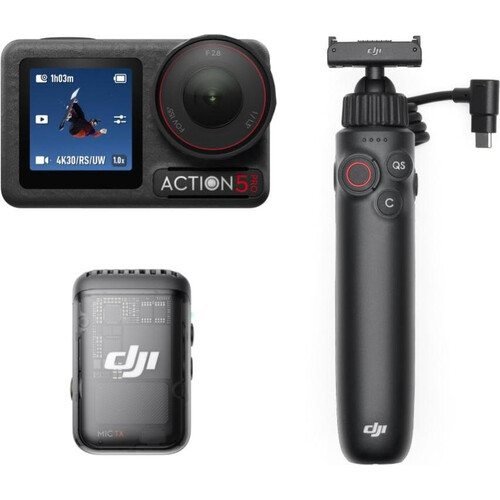 Экшн-камера DJI Osmo Action 5 Pro Vlog Combo (DJI Mic 2),  Модель: Vlog Combo (DJI Mic 2)