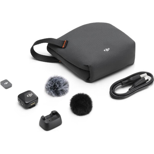 Передатчик DJI Mic Mini (Infinity Black) - Уцененный товар, изображение 6
