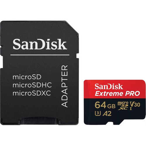Карта памяти SanDisk Extreme PRO microSDXC™ UHS-I - 64 ГБ, Объем: 64 ГБ, изображение 2