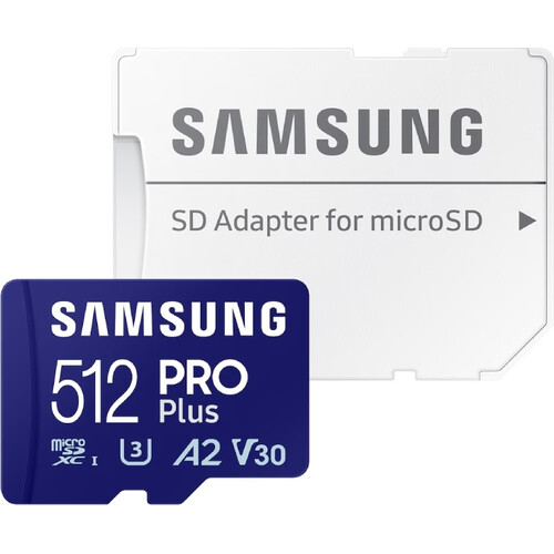 Карта памяти Samsung Pro Plus SDXC 512 ГБ