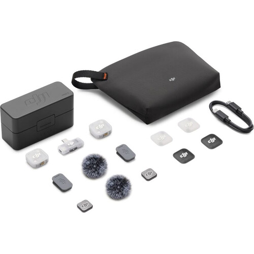 Микрофон DJI Mic Mini 2 (2 TX + 1 Mobile RX + Charging Case),  Модель: DJI Mic Mini 2 (2 TX + 1 Mobile RX + Charging Case), изображение 2