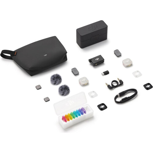 Микрофон DJI Mic Mini 2S (2 TX + 1 RX + Charging Case),  Модель: DJI Mic Mini 2S (2 TX + 1 RX + Charging Case), изображение 2
