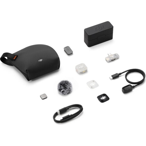 Микрофон DJI Mic Mini 2S (1 TX + 1 Mobile RX + Charging Case),  Модель: DJI Mic Mini 2S (1 TX + 1 Mobile RX + Charging Case), изображение 2