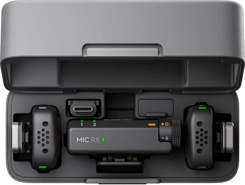 Микрофон DJI Mic Mini (2 TX + 1 RX + Charging Case) - Купить в