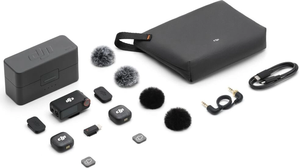 Микрофон DJI Mic 3 (2 TX + 1 RX + Charging Case) - Купить в
