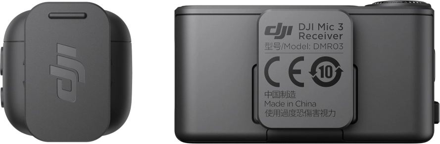 Микрофон DJI Mic 3 (1 TX + 1 RX) - Купить в официальном интернет