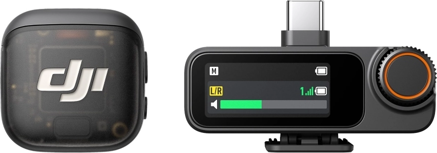 DJI Mic3（1 TX + 1 RX） Микрофон DJI Mic 3 (1 TX + 1 RX) - Купить в официальном интернет