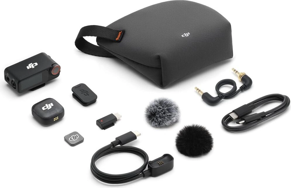 Микрофон DJI Mic 3 (1 TX + 1 RX) - Купить в официальном интернет