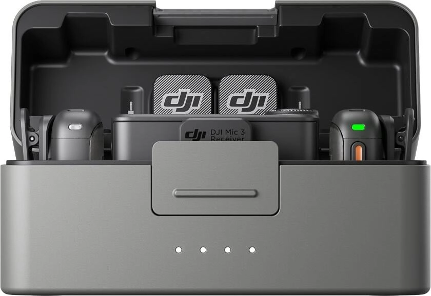 Микрофон DJI Mic 3 (2 TX + 1 RX + Charging Case) - Купить в